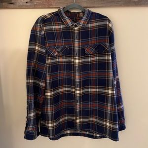 EUC Men’s Patagonia Long Sleeve Button Up Flannel Shirt - Size L